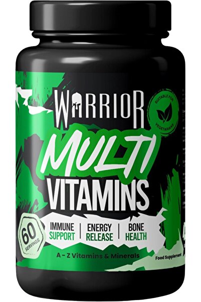 warrior Multivitamin Tablets for Women & Men 60 Day Daily Supplement | Once D...
