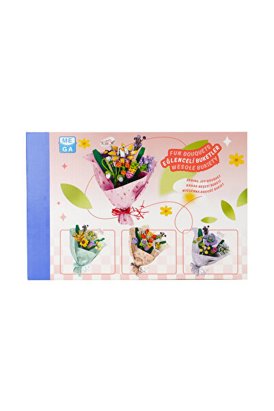 MEGA Fun Bouquets Eğlenceli Buketler Serisi Bahar Neşesi Buketi Blok Seti 167...