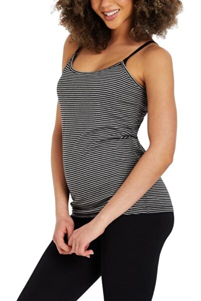 Motherhood Maternity Mazherod Maternity Thin Strap Blouse with Nursing Buckle...