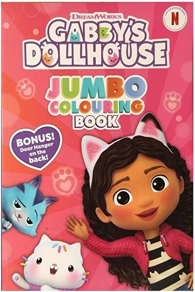 Alligator Gabby's Dollhouse Jumbo Colouring Book