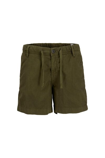 Jack & Jones Junior Pantaloni scurți din material pentru băieți 12275023 Kaki