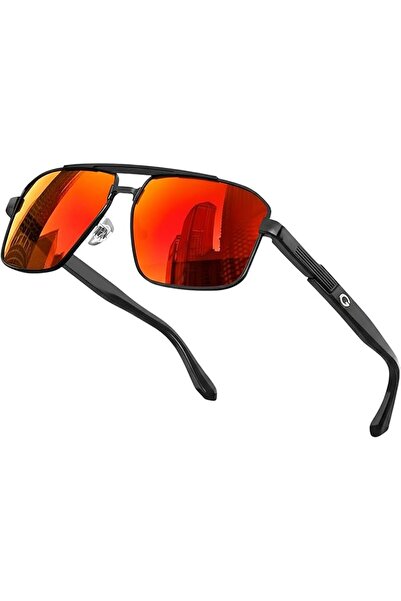 grinderPUNCH Grinder Panche Oversized Aviator Sunglasses for Men and Women - ...