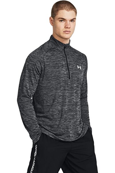 GENERAL Men's Long-Sleeved Half-Zip Knit Tee U.A. Tech Knit 1/2 Zip by under ...