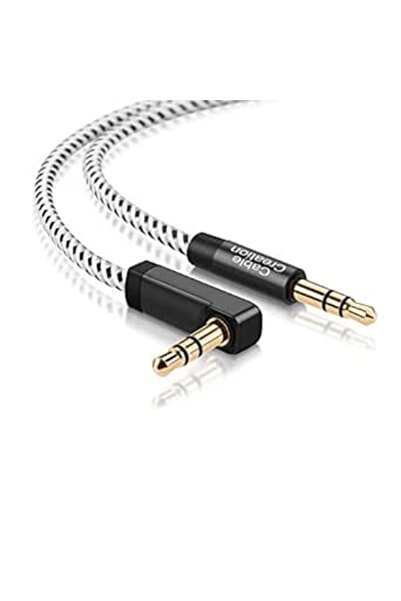 GENERAL Cable from Cable Creation, 3 Feet Long, Aux Type, Compatible with Spe...