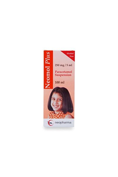 Neopharma Neomol Plus 50 mg 5 ml Suspension 100 ml Bottle