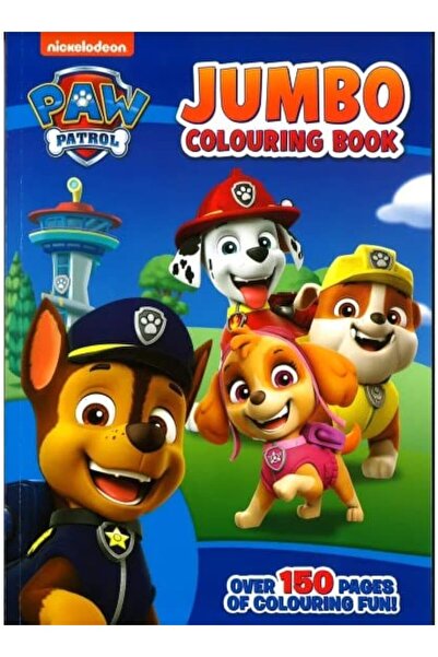 Alligator Paw Patrol Jumbo Colouring Book