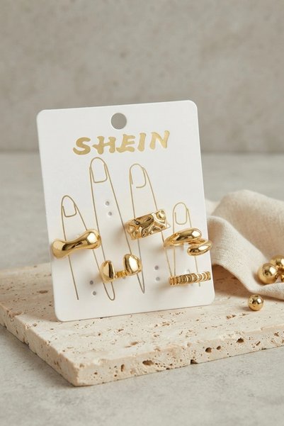 shopwave Gold Color Brass Bohemian Ring Combination Byk4266