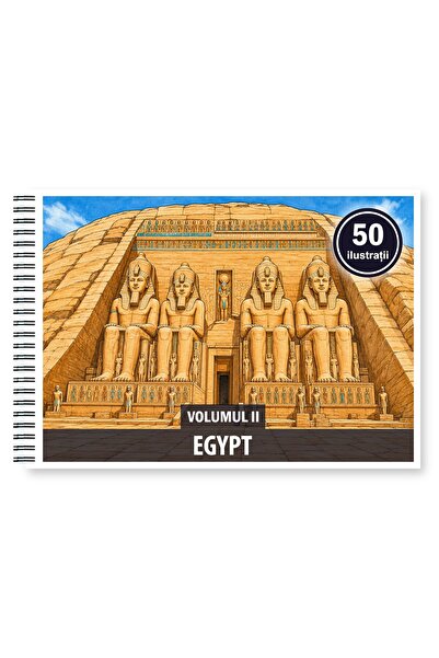 Legendary Gifts Βιβλίο ζωγραφικής, 50 εικονογραφήσεις Αίγυπτος - Τόμος ΙΙ, Μο...
