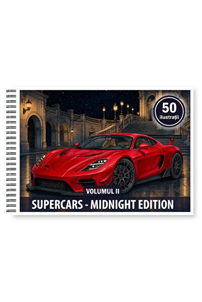 Legendary Gifts Βιβλίο ζωγραφικής, 50 εικονογραφήσεις Υπεραυτοκίνητα - Έκδοση...