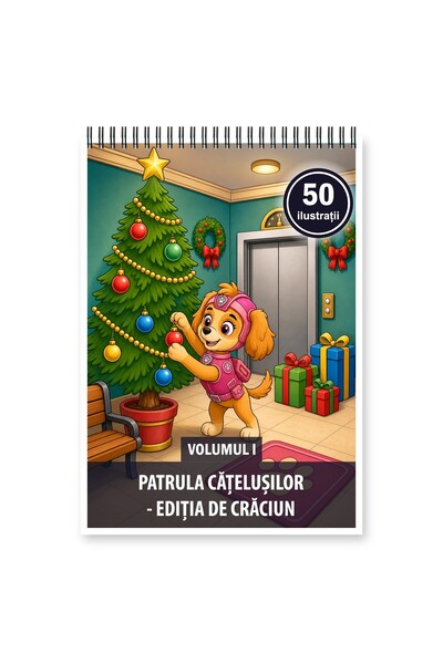 Legendary Gifts Carte de colorat, 50 de ilustrații Patrula Catelusilor - Edit...