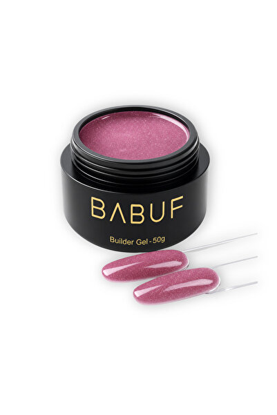 BABUF Gel constructie reflectiv autonivelant Mauve Sparkle GBG16, 50g