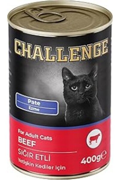 Challenge Konserve Kedi Sığır Etli Pate 400 gr