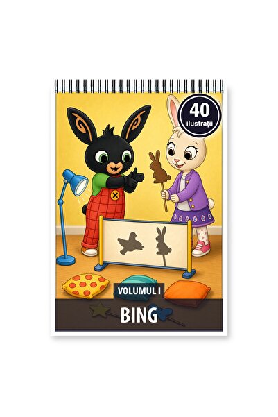Legendary Gifts Βιβλίο ζωγραφικής, 40 εικονογραφήσεις Bing - Τόμος Ι, Μορφή: A5