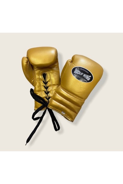 Wolf King WOLFKİNG Boxing gloves boks eldiveni deri boks eldiveni