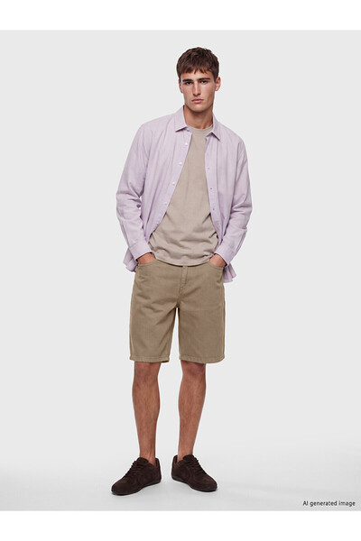 LC Waikiki Shorts & Bermudas - Khaki - Not specified