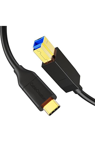 GENERAL Cable from Cable Creation, 4.0 Foot USB Type Compatible with a Scanner.