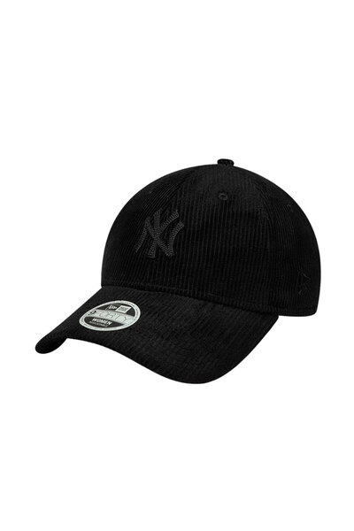 NEW ERA MLB NY YANKEES ΓΥΝΑΙΚΕΙΟ ΚΑΠΕΛΟ ΚΟΡΔΟΝΕΣΤΟ 9FORTY ΡΥΘΜΙΖΟΜΕΝΟ ΜΑΥΡΟ