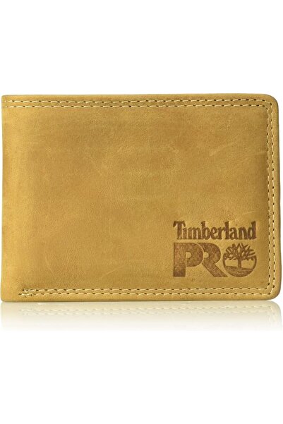 TimberlandPro محفظة جلدية تحجب تقنية تحديد الهوية بموجات الراديو مع حامل بطاق...