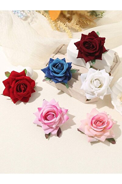 Idealtoka Hair Clips - Cream - Floral