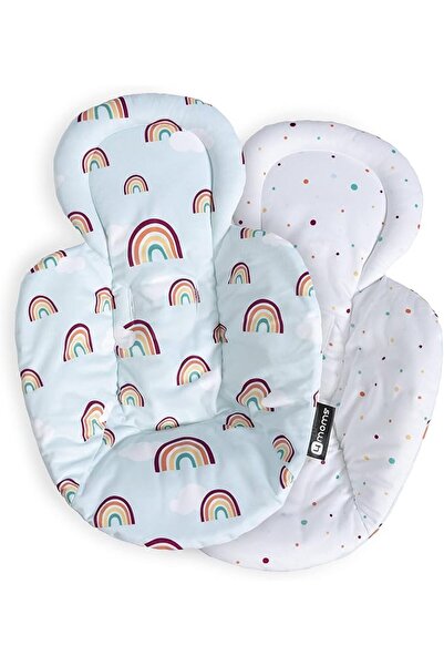 4moms 4Moms Baby Seat for Children Aged 0-18 Months Made of Silver Plush Fabr...