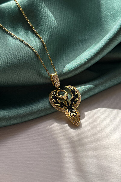 Berilya Aksesuar Steel Necklaces - Gold-colored - Without Stone