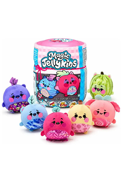 UĞURDAN Magic Jellykins Sürpriz Peluş Kavanoz Oyuncak – Su Ekle Çalkala Sürpr...