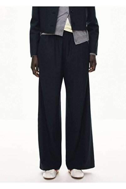 MANGO Woman Wideleg jogger pantolon