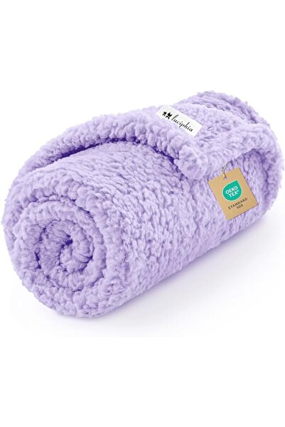 luciphia Pet Blanket with Reversible Sherpa Fleece Water and Pee Proof Pet Pa...