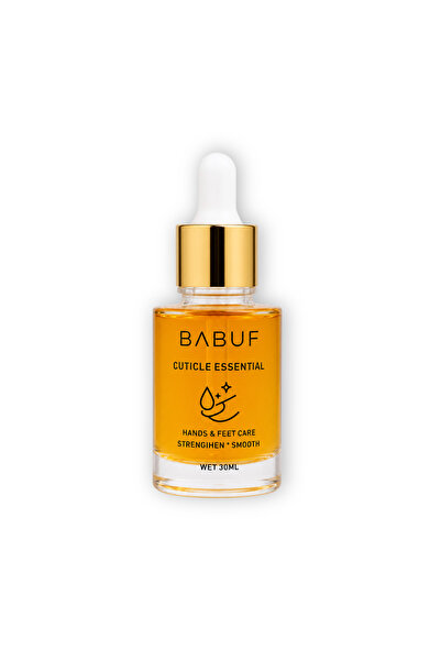 BABUF Ulei de cuticulă cu pipetă BABUF, Portocale, 30 ml
