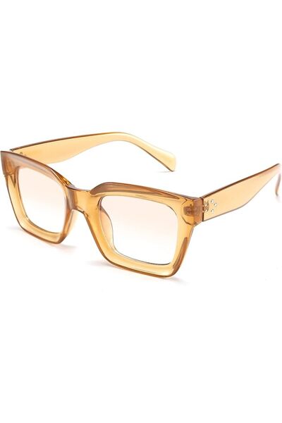 GENERAL Vissidi Classic Women's Sunglasses Square Thick Style Wide Frame Uv40...