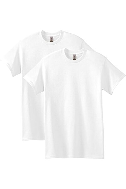GILDAN Gildan Men's Heavy Cotton Adult T-Shirt 2 Pack