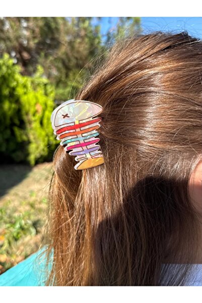 Merishe Jewerly Hair Clips - Multicolor - Colored