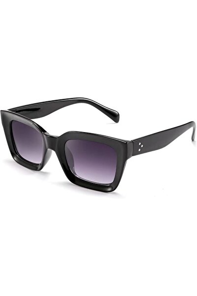 GENERAL Vissidi Classic Women's Sunglasses Square Thick Style Wide Frame Uv40...