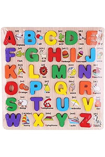 Other English Alphabet Wooden Board Jigsaw Puzzle - Educational Toy