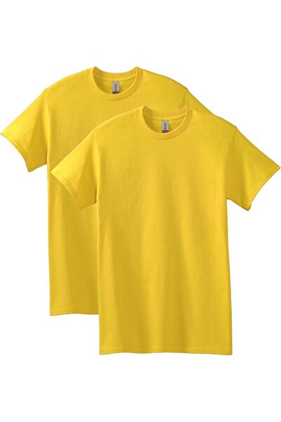 GILDAN Gildan Men's Heavy Cotton Adult T-Shirt 2 Pack