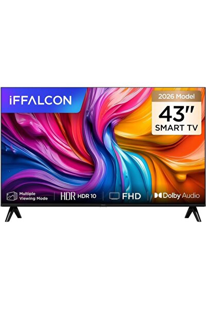 iFFALCON 43S55 43 İnç Smart TV 2K FHD HDR 10 Gaming Android TV, Dolby Audio, ...