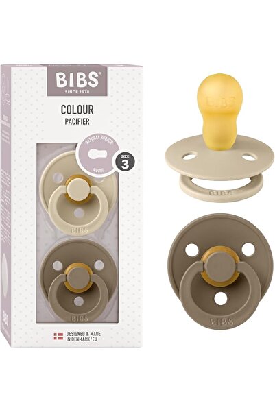 Bibs Color Round Pacifier Bpa Free, Made from Natural Rubber Latex by Bebes, ...