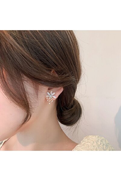 Glamluxe Jewelry Earrings - Gold-colored - Zircon