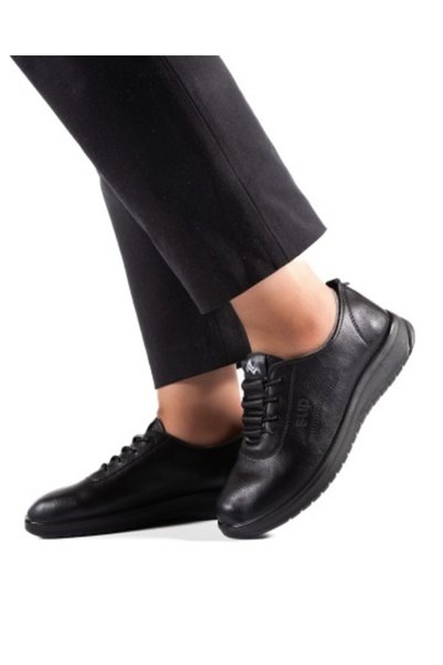 ALOGO Pantofi casual damă, ușor de încălțat, calapod lat, talpă ușoară și moale, confortabili, mărimi până la 43