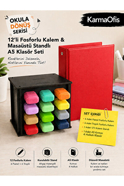 KarmaOfis Highlighters - Red