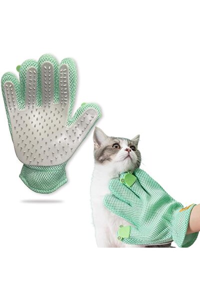 GENERAL Pet Cleaning Glove - Gentle Brush Glove for Removing Shedding Hair fo...