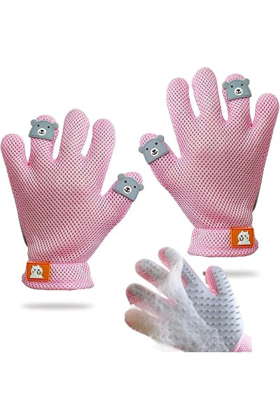 GENERAL Pet Cleaning Glove - Gentle Brush Glove for Removing Shedding Hair fo...