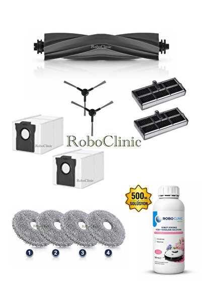 Roboclinic Комплект съвместими резервни части за робот прахосмукачка Dreame D...
