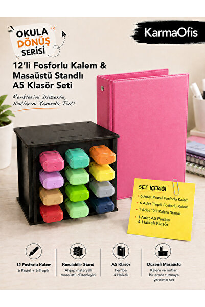 KarmaOfis Highlighters - Pink