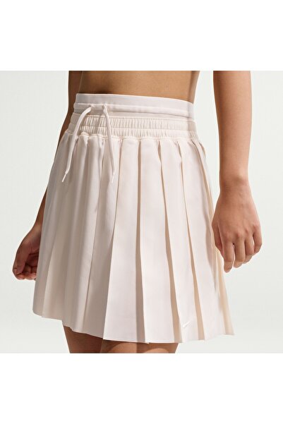 Nike Nsw Knife Pleated Skirt Kadın Krem Etek 89-103 ( SPORTİKS )