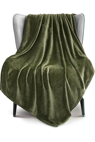 GENERAL Blanket That Can Be Used as a Bedspread and a Large Plush Flannel Bla...