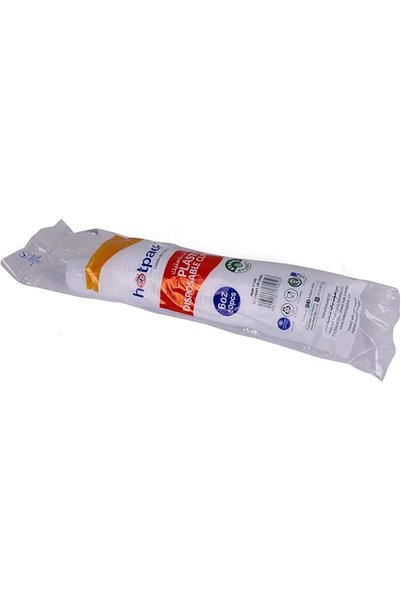 Hotpack كوب بلاستيك للاستخدام مرة واحدة 6 أونصة - 50 قطعة