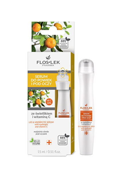 Floslek Ser pentru pleoape și zona de sub ochi cu eyebright și vitamina C 15 ...