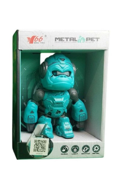JOYFUL CHİLD Oyuncak Işıklı ve Sesli Robot Goril