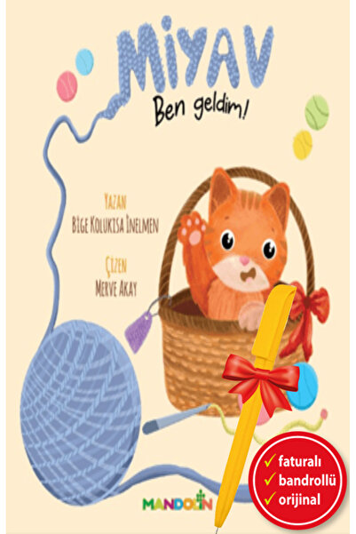 Mandolin Yayınları Alfa Kalem+Miyav Ben Geldim! (Bige Kolukısa İnelmen)Çocuk ...